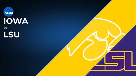 How and when to watch the LSU Tigers vs. Iowa Hawkeyes .